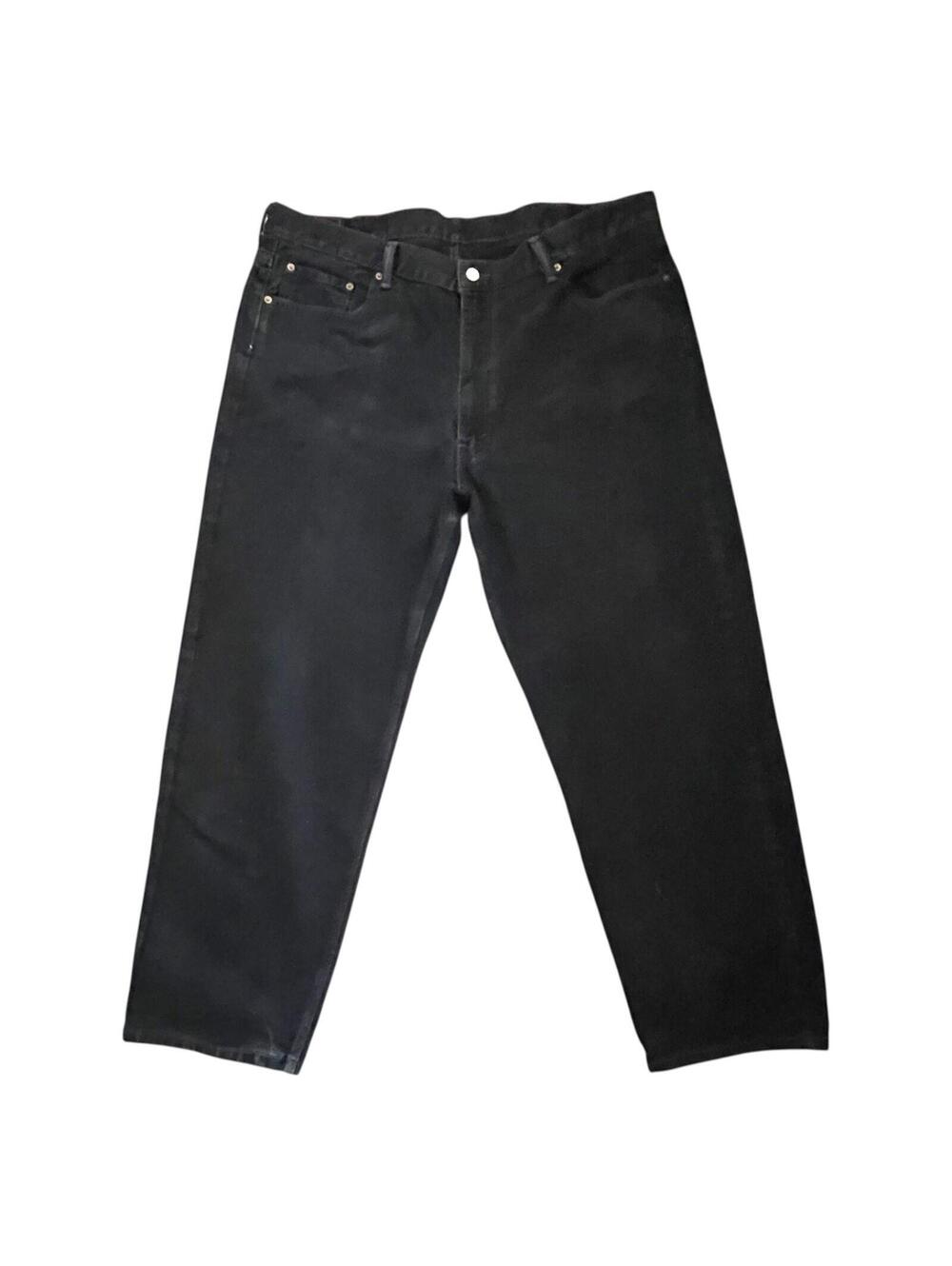Levi’s 550 Men’s Black Jeans 44x30 Relaxed Fit CLEAN!